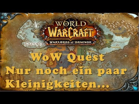 WoW Quest: Nur noch ein paar Kleinigkeiten...