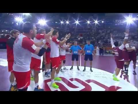 MŚ 2015 - Katar - Polska - Polscy piłkarze ręczni nagrodzili postawę arbitrów.