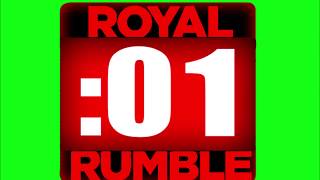 WWE Royal Rumble 2020 Countdown + Buzzer Sound Eff