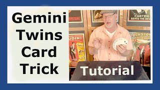 Gemini Twins Card Trick Prediction \\ Self Working Card Trick \\ Tutorial