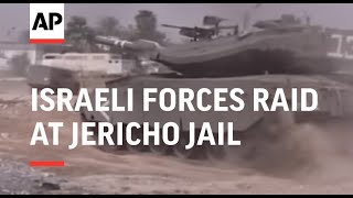 WRAP of Israeli forces raid at Jericho jail