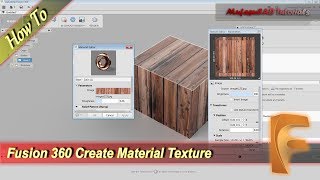 Fusion 360 Create Your Own Material Texture