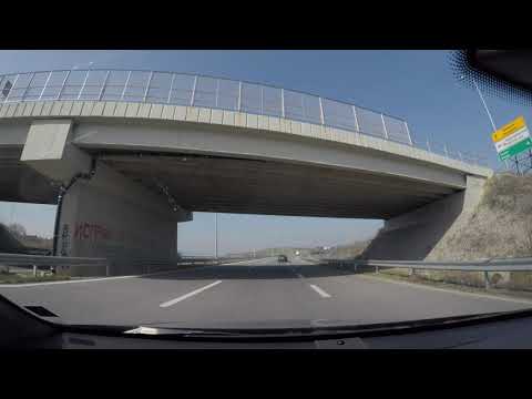 From Shtip to Skopje driving TIMELAPSE | 4k video