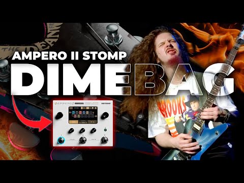 TIMBRE DO DIMEBAG DARRELL NA AMPERO II STOMP