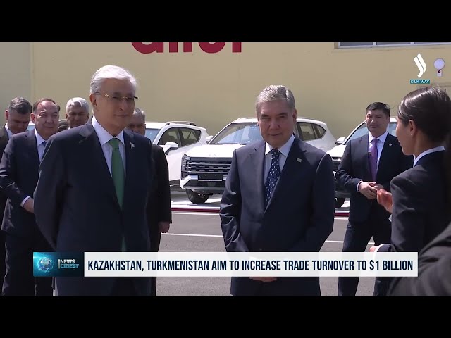 Kazakhstan, Turkmenistan aim to increase trade turnover to $1 billion