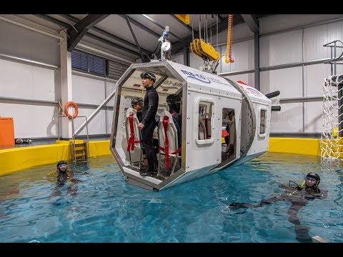 Complete HUET training facility delivered to ma-co Hamburg