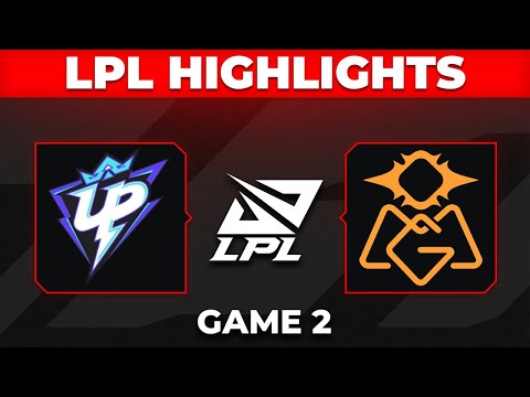 UP vs OMG Highlights Game 2 | LPL 2026 Split 1 | Ultra Prime vs Oh My God by Onivia
