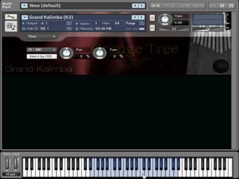 Video for Grand Kalimba - Interface Overview