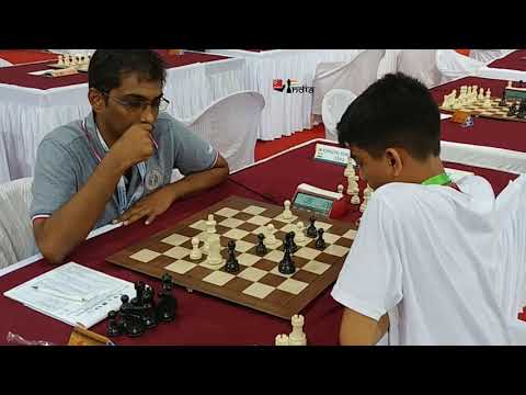 IM P Konguvel shocks GM Gukesh D in a Knight vs. Bishop endgame