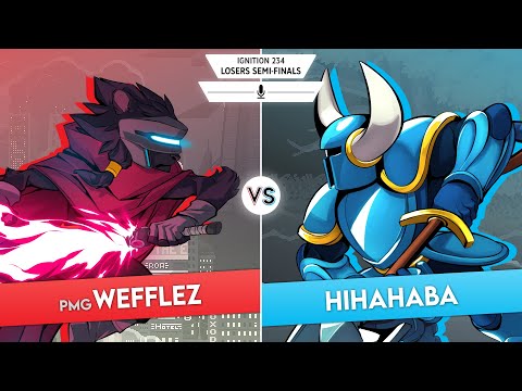 Ignition 234 - Losers Semi-Finals - PMG | Wefflez (Clairen,Etalus) Vs Hihahaba (Shovel Knight)