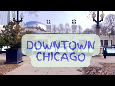 4K Chicago Walking Video - Chicago, Illinois Walking Vlog 🇺🇸 Walking tours 💕 Relaxation walk