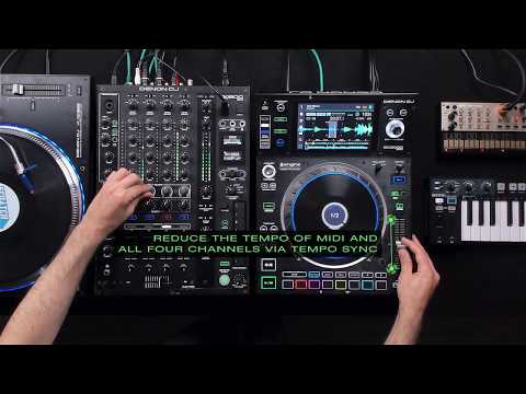 Ethan Leo @DenonDJTV SC5000 - X1800 - VL12: Synth, Midi, Turntable and Dual Layer performance