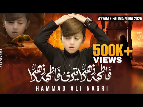 Fatima Zehra Teri | Ayyam e Fatmiyah Noha 2025-2026 | Noha Bibi Fatima Zahra | Hammad Nagri