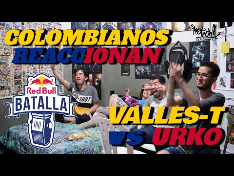 "ELLOS SALTAN POR MI" - COLOMBIANOS REACCIONAN a VALLES T vs URKO [RED BULL COLOMBIA 2022] 🔴