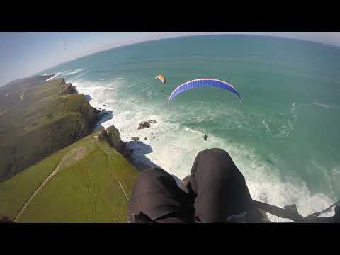 Voo de #Parapente :: Praia das Bicas - Portugal