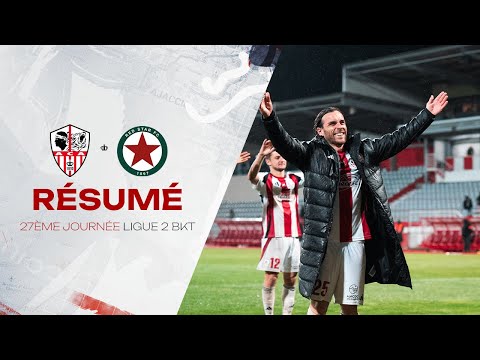 AC Ajaccio - Red Star (2-1) Résumé - (ACA-RED) / 2024-2025