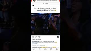 Dc young fly and tpain in sing off