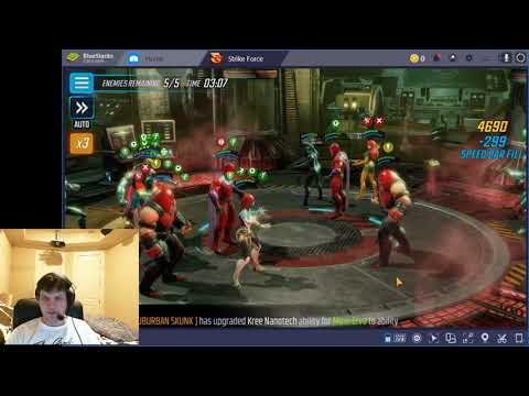 Arena - Fighting Phoenix without Phoenix - Ultron+Vis+BH 280k vs 258k teams - Marvel Strike Force