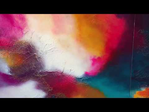 Very large diptych commissioned painting