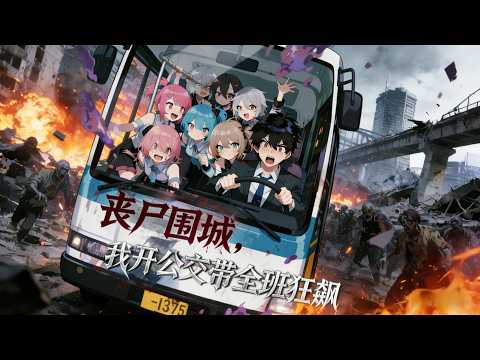 [Multi Sub] 《Zombie Siege, I Drive the Bus to Race with the Whole Class》 #Anime #PopularMangaDrama