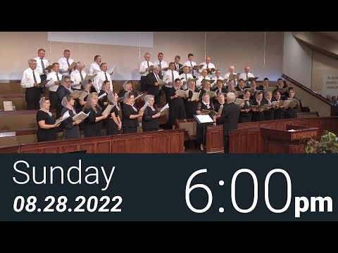 08/28/2022 Sunday 6pm - Full Service