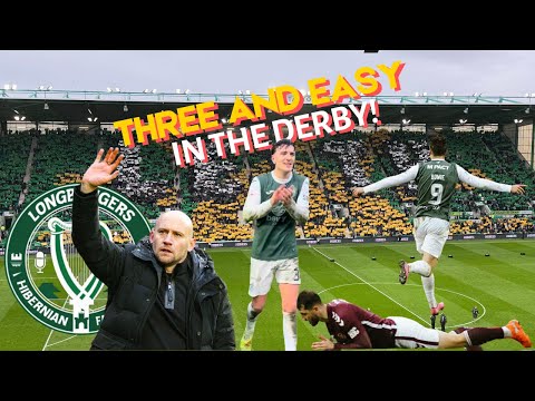 HIBS LIVE - The BIG Highlights in Hibs' Derby Win