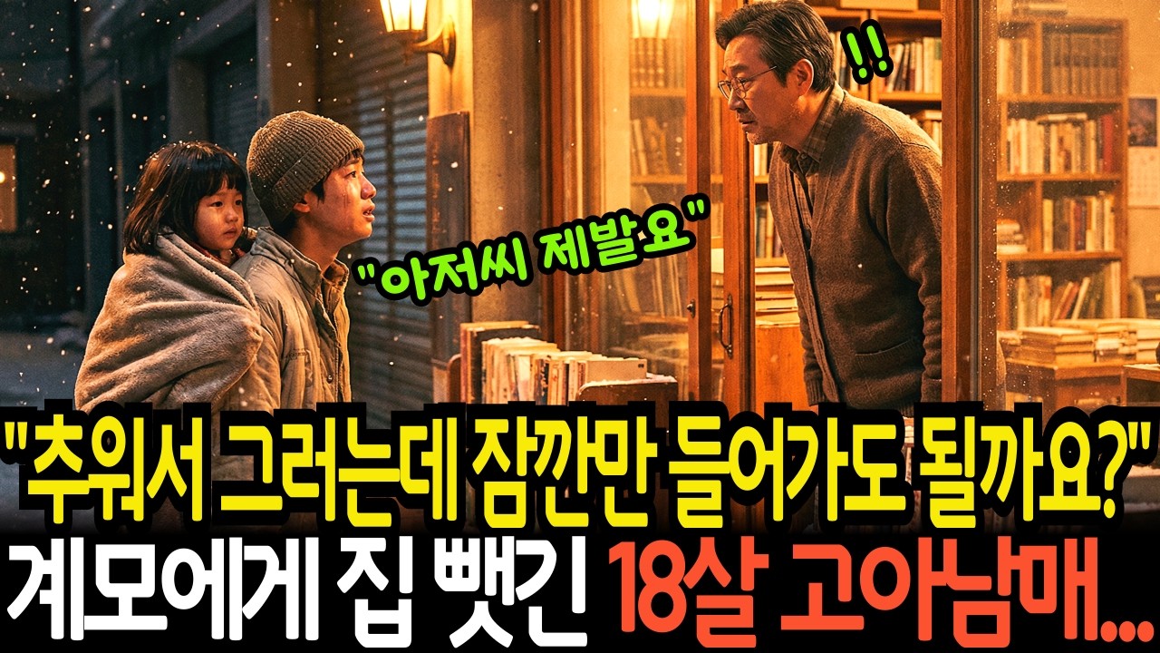 계모에게 집 뺏긴 18살 고아 남매,책 한 권이 인생을 바꿔 놓는데....ㅣ노후사연ㅣ감동사연ㅣ사연라디오ㅣ오디오북