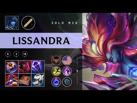 Lissandra Mid vs Yone - NA Grandmaster Patch 25.24