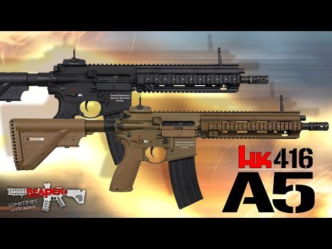 [Review] VFC/Umarex HK416 A5 S-AEG (2018) - (Heckler & Koch) - 6mm Airsoft/Softair 4K UHD