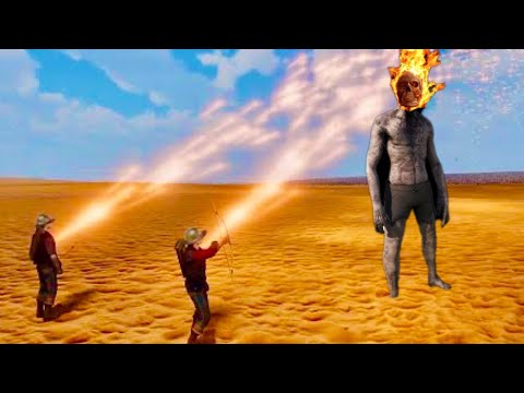 2 SUPER ARCHERS EXPLOSIVE ARROWS SURROUNDED BY 2,000,000 ZOMBIES | Ultimate Epic Battle Simulator 2