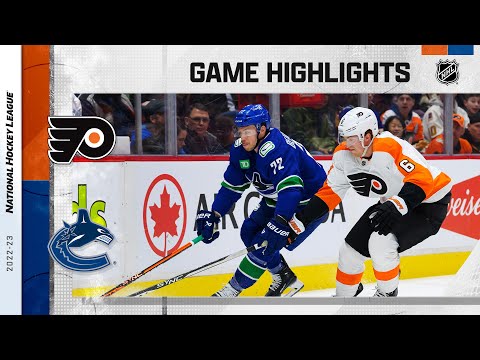 Flyers @ Canucks 2/18 | NHL Highlights 2023
