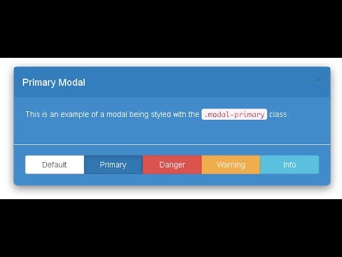 Bootstrap 3 Modal Using Php And Javascript