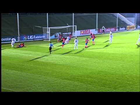 La Liga | Gol de Borja García (2-1) en el Real Madrid Castilla - CD Numancia | 25-11-2012 | J15