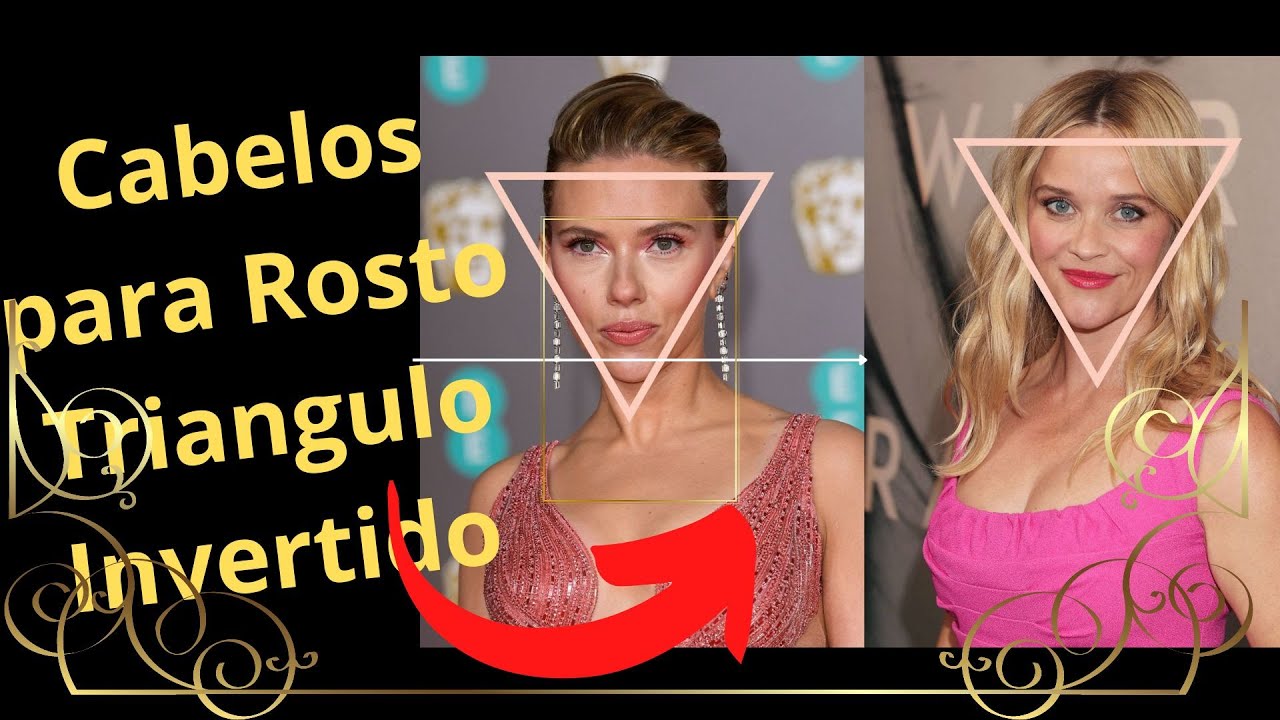💓Cabelos para Rosto Triangulo Invertido💓