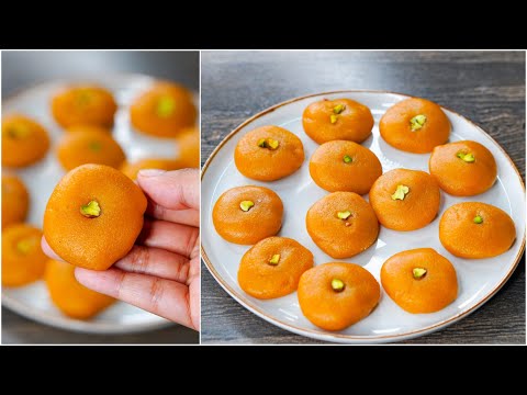 Homemade Besan Peda Recipe | Easy & Delicious Besan Sweets