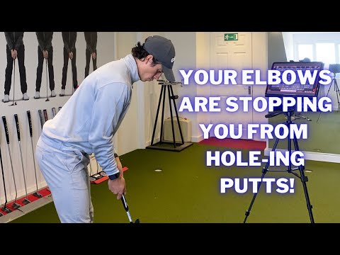 HOW YOUR ELBOWS ARE AFFECTING YOUR PUTTING STROKE