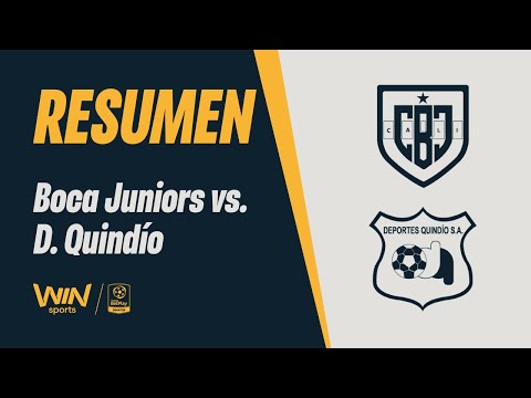 Boca Juniors vs. Deportes Quindío (summary) | BetPlay Dimayor Tournament 2026-1 | Matchday 1