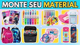 Monte Seu Kit Escolar Perfeito! | Escolha Seu Material dos Sonhos! 🎒📚