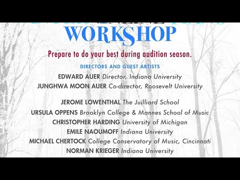 EAWW Master Class with Prof. Jerome Lowenthal