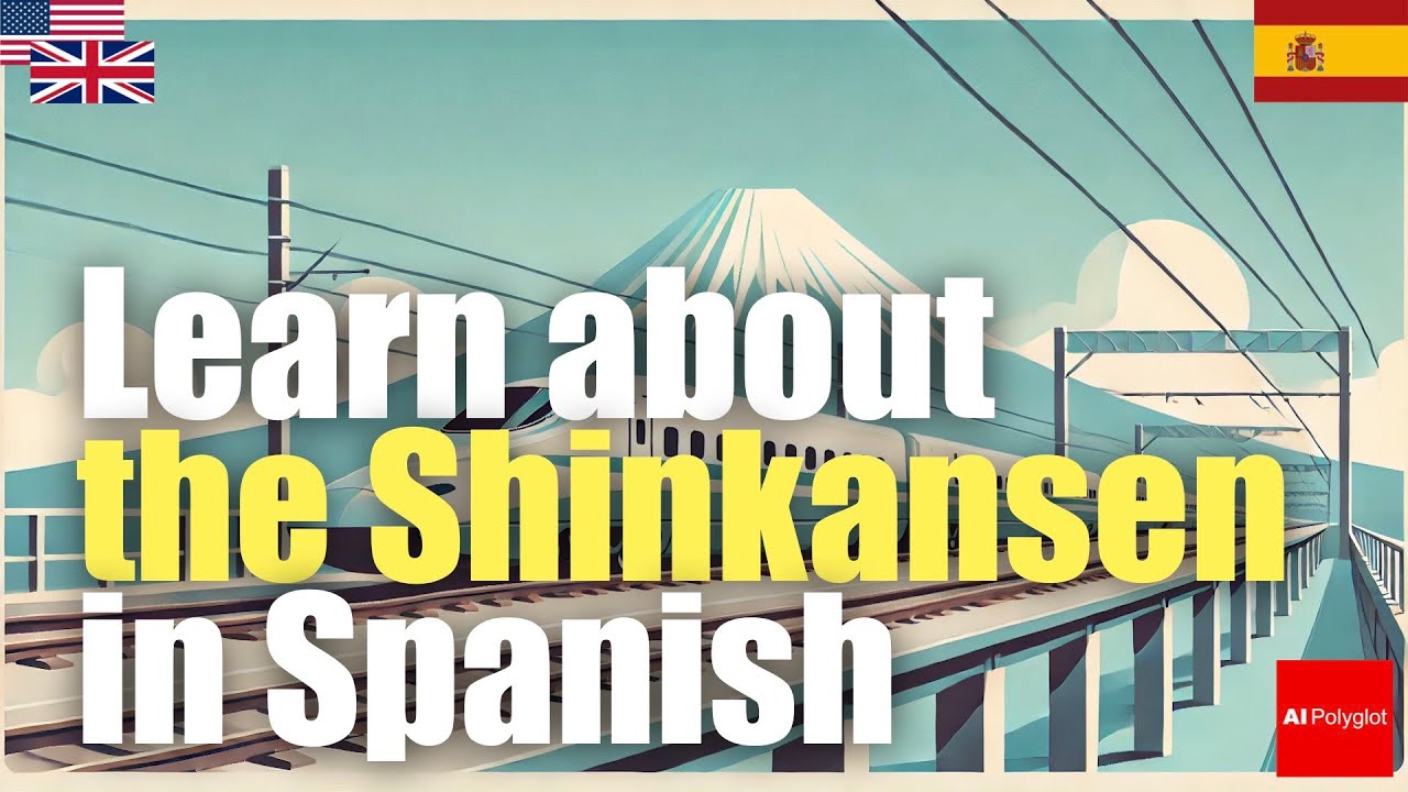 Learn about the Shinkansen in Spanish | Passive listening | with hiragana Learn about the Shinkansen in Spanish | Passive listening | with hiragana