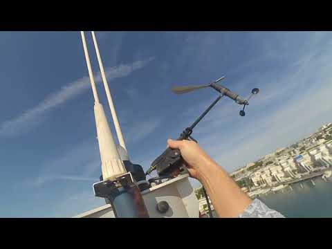 Retrait anemometre B&G 508 wind sensor