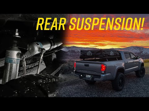 Bilstein 5160 & Icon RXT Leaf Pack Install - Suspension Overhaul Part 2 | 2017 Toyota Tacoma