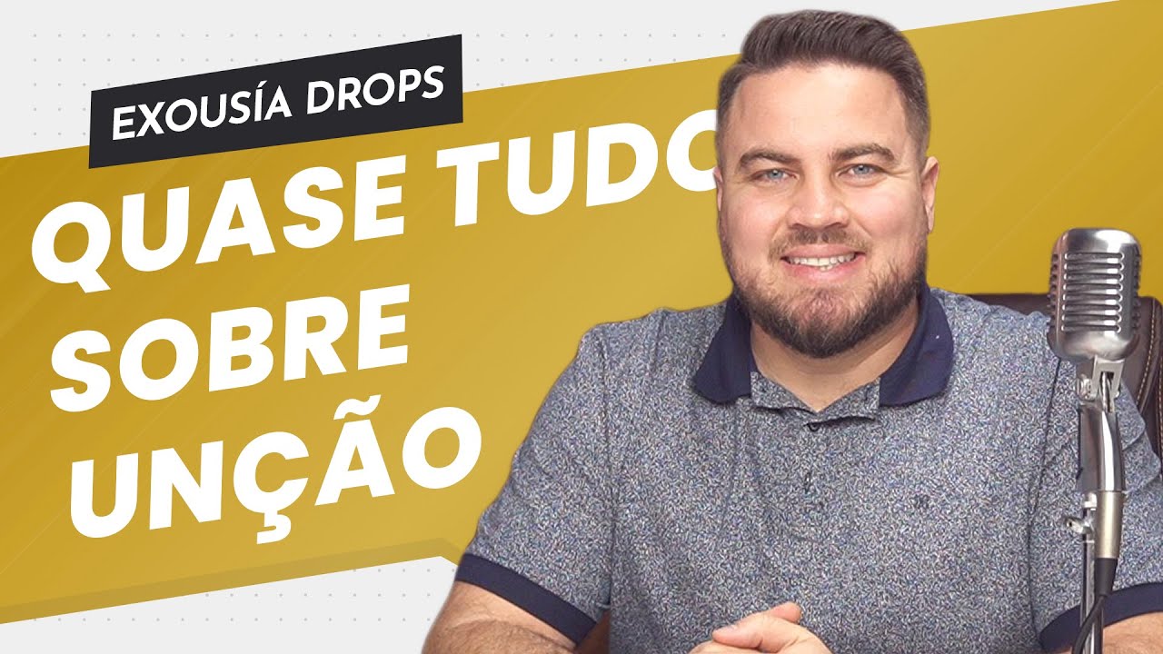 O que é a unção? | Pr. Pedro Medina [Exousía Drops]