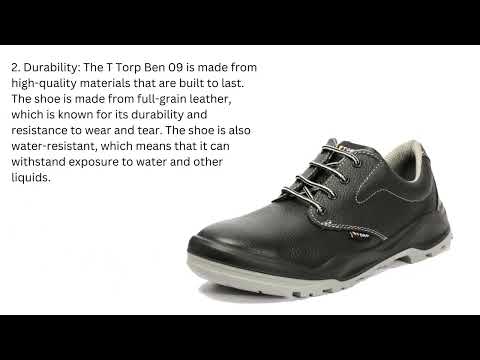 T torp leather construction safety shoes