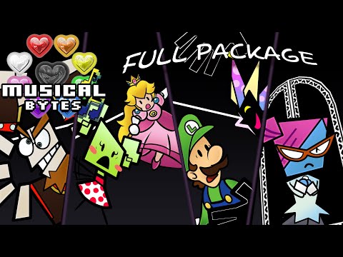 Super Paper Mario Musical Bytes - Complete Package