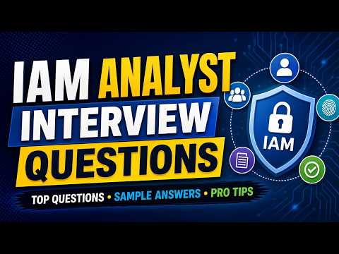 IAM Analyst Interview Questions