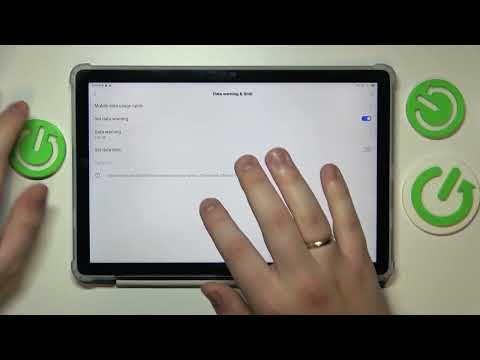 How to Find the Data Usage on a BLACKVIEW Tab 12 - WLAN & Cellular Data Usage