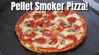 How To Make Pizza On A Pellet Grill! | Authentic Pizza Recipe! Lone Star Grillz Pellet Smoker!