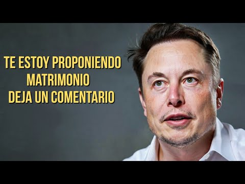Futura Esposa, Te Estoy Proponiendo Matrimonio, Deja Un Comentario 😳💗 | Elon Musk