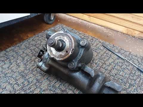 89 Toyota 4runner 1st gen steering box seal replacement.